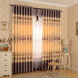 超高3米帘加厚客厅卧室窗帘遮光布定做定制窗帘布料纱成品包邮