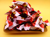 浪漫情怀 爱语三角巧克力粉红  结婚庆喜糖铺 糖果零食500g包邮
