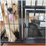 包邮拉布拉多中型犬金毛狗笼子大型犬萨摩狗笼可拆卸阿拉斯加狗窝