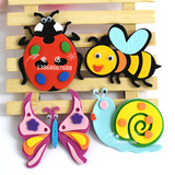 幼儿园教室环境布置材料 泡沫装饰卡通昆虫墙贴 板报布置组合用品