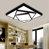 北欧个性LED吸顶灯长方形客厅卧室灯具大气智能现代简约温馨灯饰