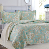 美国LAURA ASHLEY正品原单 优质纯棉水洗绗缝被 床盖 床单 空调被