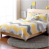 简约风格精品纯棉水洗绗缝被 全棉床盖 床单床罩 空调被 多功能被