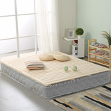 折叠免安装实木床板1.5米单人双人排骨架1.8松木榻榻米硬床架定做