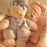 婴儿安抚玩具宝宝安睡眠毛绒玩偶小熊公仔陪睡觉娃娃