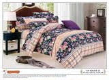 新品特价纯棉斜纹加厚 段条宽幅定做床品被罩床单枕套单双人床品