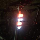 自行车灯6代青蛙灯硅胶警示灯爆闪LED山地车尾灯单车配件装备