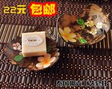 泰国创意椰壳家居手工艺品 木质椰壳皂托肥皂盒沥水皂托皂架包邮