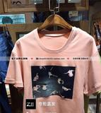 z112016春夏新款专柜正品代购女装纯色短袖T恤 Z16AT462 吊牌259