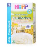 德国hipp喜宝辅食 有机大米免敏米粉400g 1段米糊 4个月以上 4+