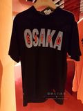 香港正品代购evisu 5折 16夏 OSAKA戎字拼接短袖T恤男装