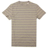 Calvin Klein CK男士经典竹节纯棉条纹圆领短袖T恤 美国代购 正品