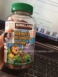 加拿大正品代购KIRKLAND 大象儿童维生素软糖 250粒