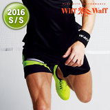 2016春夏新品韩国正品WIFFWAFF男羽毛球服网球服运动服短裤速干