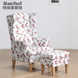 沙发椅脚凳沙发凳单人休闲小户实木简约现代搭配可组合可定制颜色