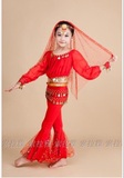 出租儿童摄影服装新款女童肚皮舞套装女童印度舞蹈演出服肚皮舞