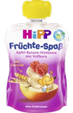德国进口喜宝HIPP有机苹果香蕉树莓果泥吸吸乐宝宝辅食1岁+90g