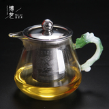 红茶茶具玻璃茶壶带过滤泡茶器冲茶器加厚耐热大号花茶茶具养生壶