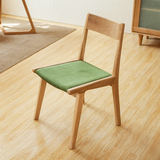 白橡实木靠背椅日式纯实木餐桌椅子简约现代北欧宜家小户型凳子