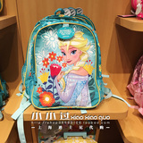 上海迪士尼代购 frozen艾莎公主小学生书包 儿童双肩背包 正品