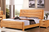 大款加厚橡木床 全实木床 婚床双人床1.5米1.8米福州有送货包安装