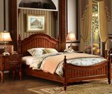 美式实木床1.5米卧室家具公主床女孩儿童床欧式床1.2米小床单人床