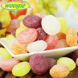 3盒包邮 德国进口Woogie牌综合水果味糖果200g铁盒水果糖喜糖硬糖