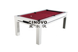 二合一多功能台球桌兵乓球桌餐桌会议桌家用娱乐游戏桌可加石板