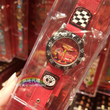 代购 香港迪士尼 汽车总动员 麦昆汽车 儿童卡通手表 腕表 新款