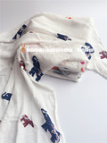 两条包邮 aden*anais竹纤维婴儿纱布包巾全棉抱 宝宝襁褓包被浴巾