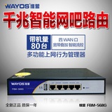 WAYOS维盟FBM-568G多WAN全千兆智能QOS上网行为管理企业级路由器