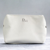 Dior迪奥白色化妆包带按扣 专柜礼包手拿包16专柜赠品最新收纳包