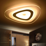 主卧室灯温馨浪漫 led超薄现代简约创意椭圆形异形客厅吸顶灯灯具