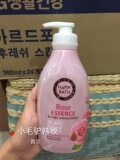 小毛驴韩国正品代购爱茉莉Happy Bath玫瑰沐浴露滋润持久500ml