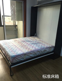 宇柯斯壁床隐形床隐藏床翻床翻板床旋转床壁柜小户型家具上海