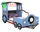 乐居贝贝创意定制儿童实木家具汽车床儿童床单人床跑车床男孩汽车