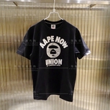 【海龟】香港代购 Aape 16夏男 猿人头字母短袖T恤