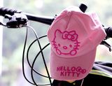 春季新款女童帽凯蒂猫Hello Kitty图案通棒球帽鸭舌帽帽子刺绣