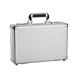 铝合金手提箱A4小号化妆箱美容纹绣师工具收纳箱带密码锁保险箱子