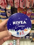 现货日本妮维雅NIVEA经典蓝罐润肤霜/护手霜56g/169g限量圣诞包装
