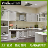 武汉订做整体橱柜简欧式橱柜厨房柜子定做高档现代L型橱柜订制
