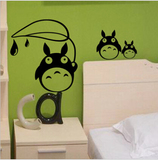 儿童房卧室床头背景墙壁贴纸动漫卡通客厅电视沙发墙宫崎骏龙猫