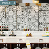 花砖厨卫地砖客客厅餐厅背景墙砖地中海仿古砖30阳台厨房防滑瓷砖