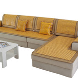 麻将凉席沙发垫夏季防滑简约现代欧式真皮布艺坐垫夏天可定做实木