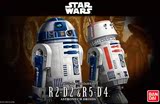 万代 星球大战 1/12 R2-D2 R5-D4 宇航技工机器人 现货 拼装模型