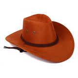 西部牛仔帽子 男女士帽子美国潮流时尚丛林野营旅游定型骑士帽子