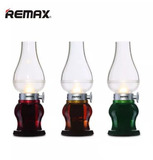 REMAX创意复古煤油吹控感应LED小台灯充电床头卧室装饰酒吧灯新品