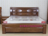 橡木床实木床双人床进口1.8米婚床卧室新款床时尚高档1.5米床特价