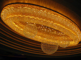 LED水晶灯 别墅客厅酒店会所商场卖场大堂售楼处椭圆形工程吸顶灯
