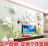 3D电视背景墙大型壁画玉雕浮雕壁纸客厅卧室无缝简约墙布影视墙纸